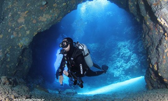 Be amazed by the beautiful coral of Chania, Greece