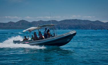 Aventure aquatique d'une journée sur l'île de Tortuga à bord d'un bateau gonflable Fast Ridged (RIB)