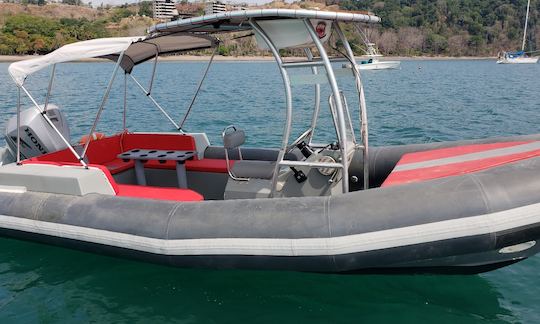 Aventure aquatique d'une journée sur l'île de Tortuga à bord d'un bateau gonflable Fast Ridged (RIB)