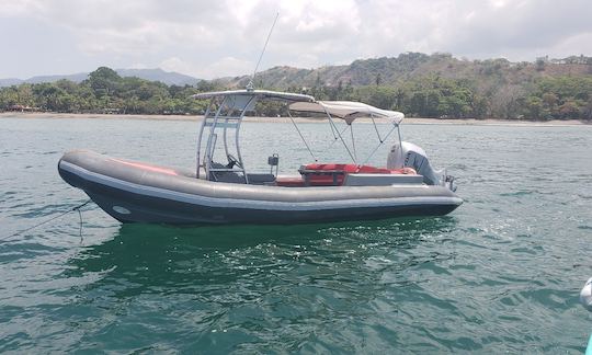 Aventure aquatique d'une journée sur l'île de Tortuga à bord d'un bateau gonflable Fast Ridged (RIB)