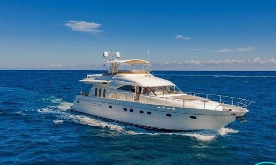 70ft Mega Yacht Princess Viking Rental in Cabo San Lucas, Mexico