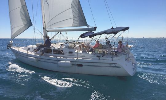 Sailing Charter On 39' Catalina Sailboat In Fort Lauderdale, Florida