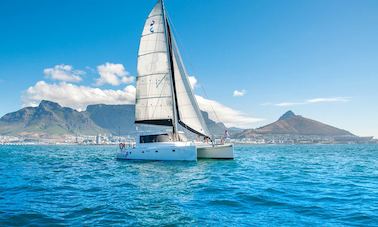 Luxury Sailing Catamaran for Private Charter Hire in Cape Town