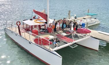 50' Party Boat Catamaran in Miami ($1,200  PER HOUR)