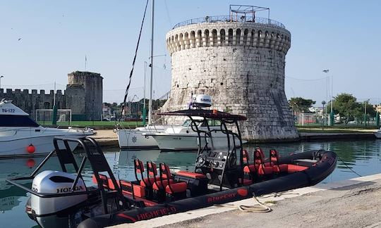 Fast Highfield 860 Patrol - Sun Sport 845 Rigid Inflatable Boat in Kastel Stafilic