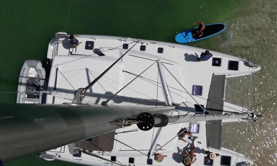 Alquiler de catamarán Lagoon Sailing de 44' en Punta Sam, Quintana Roo