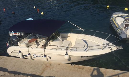 Bateau à moteur Saver 690 pour 8 personnes à Opatija, comté de Primorje-Gorski Kotar