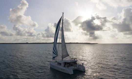 Alquiler de catamarán Lagoon Sailing de 44' en Punta Sam, Quintana Roo