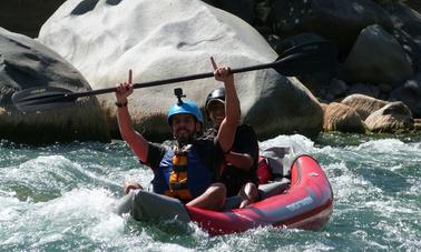 Excursión guiada en pato/kayak inflable en Lunahuaná, Perú