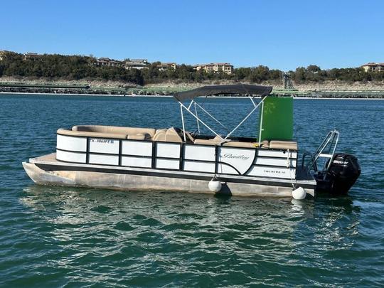 Alquiler de pontones Bentley de 24 pies en Lake Travis