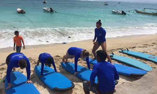 Surfing Lesson and Tours in Nusa Lembongan, Bali