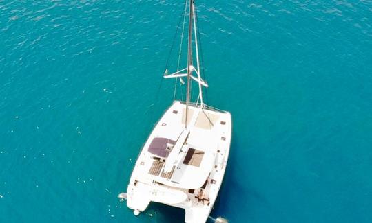 Catamarán Lagoon 42 de alquiler con tripulación de lujo en Split