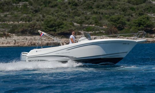 Jeanneau Cap Camarat 7.5 cc  THE BEST RENTAL IN TROGIR, KASTELA AND SPLIT