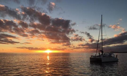 Reserva el catamarán de crucero Léopard de 46 pies en Papeete, Islas de Barlovento