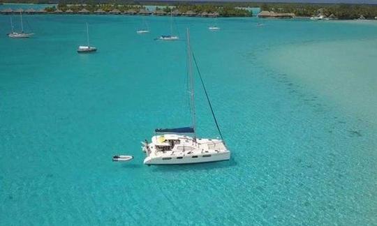 Reserva el catamarán de crucero Léopard de 46 pies en Papeete, Islas de Barlovento