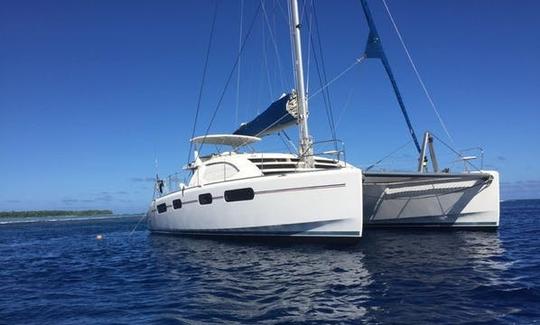 Reserva el catamarán de crucero Léopard de 46 pies en Papeete, Islas de Barlovento