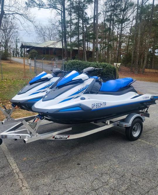 Two 2023 Yamaha VX-C Waverunners Rent 1 or 2 on Lake Lanier