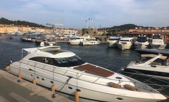 V65' Open Princess Motor Yacht / Cannes, Golfe Juan, St Tropez, Monaco, Antibes