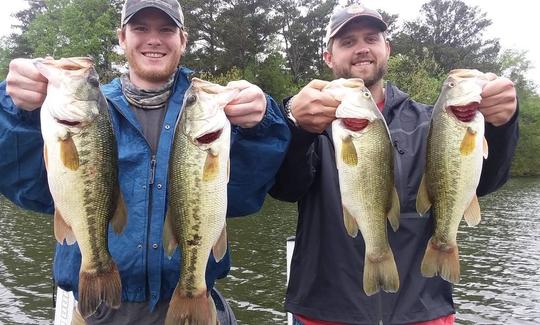 Service de guide de pêche à l'achigan à Scottsboro, Alabama