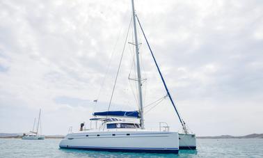 Kymo 43ft Belize Fountaine Pajot Rental in Ornos, Mykonos, Greece