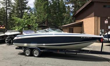 25' Cobalt Bow Rider Rental in Incline Village, NV