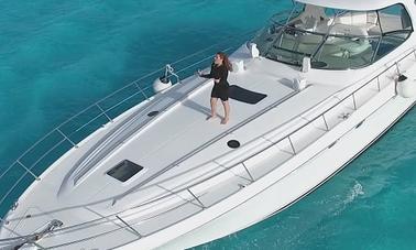 TODO INCLUIDO Alquile el megayate Sea Ray 54 Power en Playa del Carmen hasta