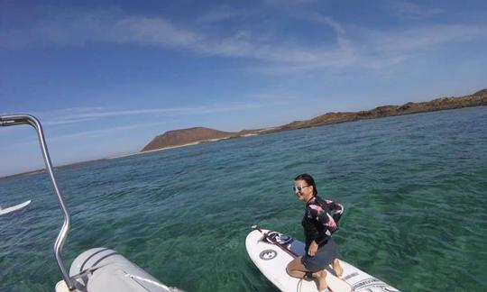 Excursions sur l'île de Lobos (plongée en apnée + SUP)