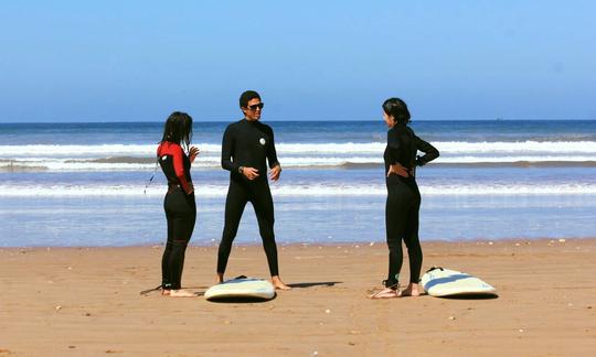 École de surf pour débutants et intermédiaires à Tamraght, Souss Massa !