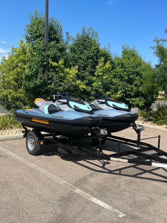 Par de motos acuáticas Sea-Doo GTI SE 130 2023 en alquiler en Loveland, Colorado