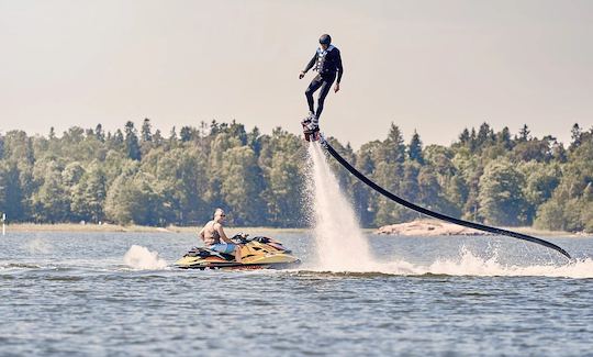 Flyboard Introduction Flight in Helsinki, Finland