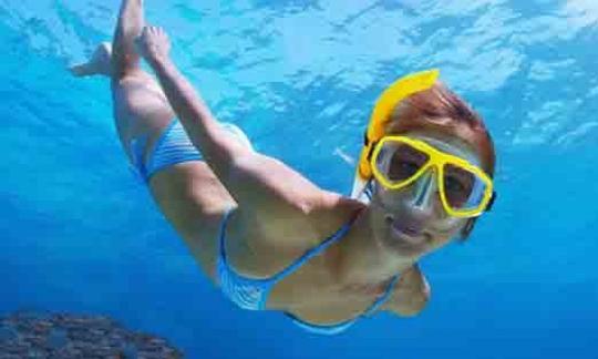 Passeios de pesca e mergulho com snorkel na Ilha Roatán com capitão e companheiro experientes