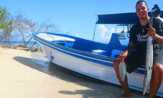 Passeios de pesca e mergulho com snorkel na Ilha Roatán com capitão e companheiro experientes