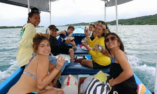 Passeios de pesca e mergulho com snorkel na Ilha Roatán com capitão e companheiro experientes