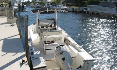 22' Mako Center console for rent in Key Largo, Florida!