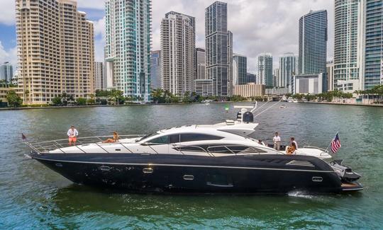 All In - 74' Custom Sunseeker Power Mega Yacht in Palm Beach, FL