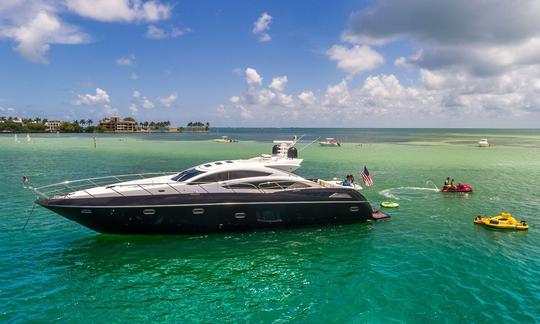 All In - 74' Custom Sunseeker Power Mega Yacht in Palm Beach, FL