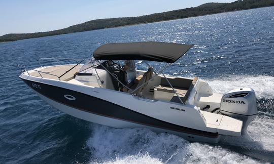 Quicksilver 755 Sundeck for 8 Person in Tisno, Croatia!