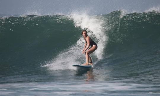 Surfing Lesson with Talented and Super Friendly Instructor in Kecamatan Kediri, Bali