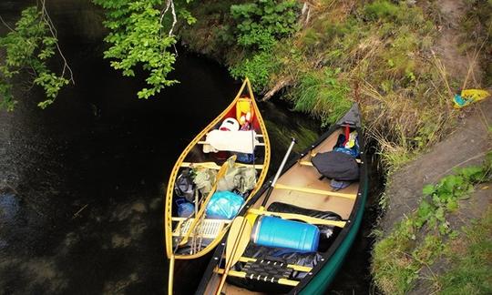 Excursion relaxante en canoë à Tyniec, Cracovie