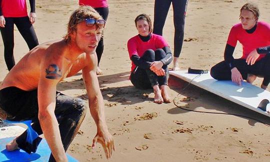 5 leçons de surf pendant 1 semaine (4 heures par jour) à Agadir, au Maroc !