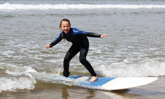 5 leçons de surf pendant 1 semaine (4 heures par jour) à Agadir, au Maroc !