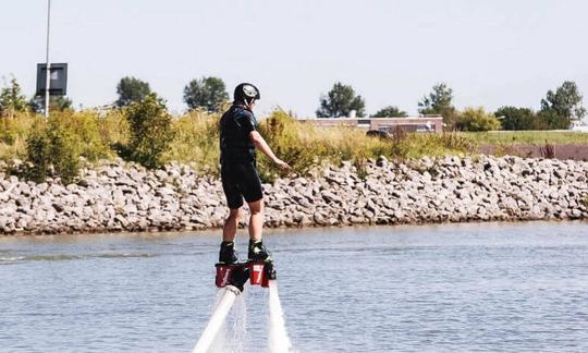 Balade en flyboard de 20 minutes à Heerhugowaard, en Hollande-Septentrionale !