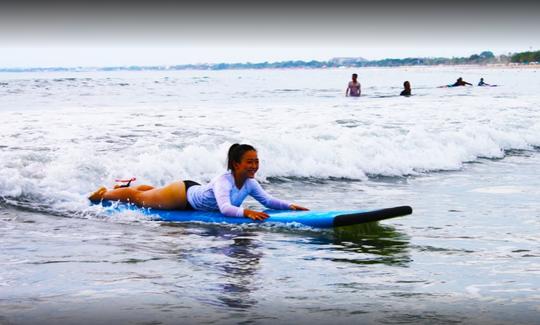 Surfing Lessons with Highly Professional Coaches in Kecamatan Kuta Selatan, Bali