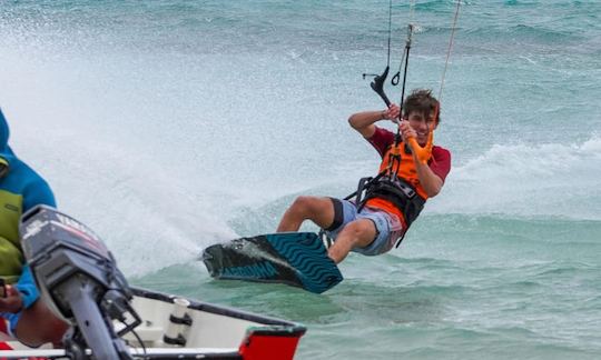 Kitesurfing Lesson in Anse Mourouk, Rodrigues District, Mauritius