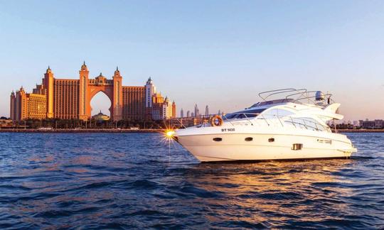 56 ft Majesty - Luxury Yacht Charter in Dubai with Captain and Crew (21 persons)