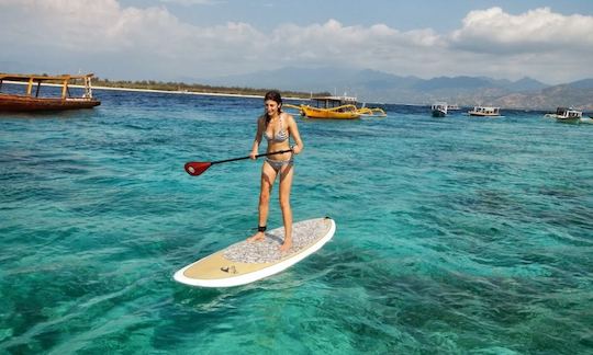 Stand Up Paddleboard Adventure in Pemain, West Nusa Tenggara, Indonesia!