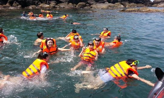 Tour de esnórquel por la isla Cham a la isla Cu Lao Cham en Hội An Quảng Nam, Vietnam