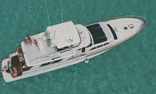 80' Private Yacht Charter In The Riviera Maya, Mexico