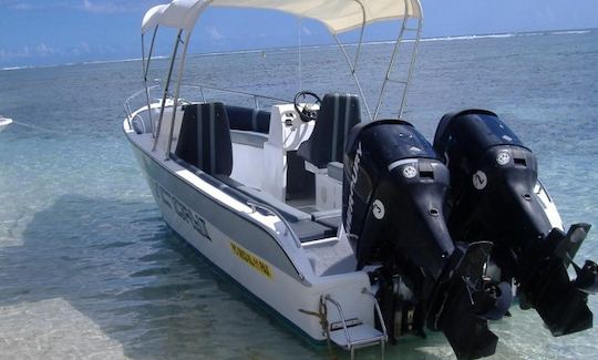 Speed Boat Excursion to Gabriel Island in Mauritius