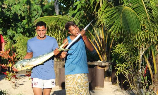 Pesca en Saletoga Sands Resort Samoa: chárter de hasta un día completo